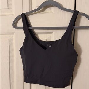 Aerie gray Relaxed Fit Top